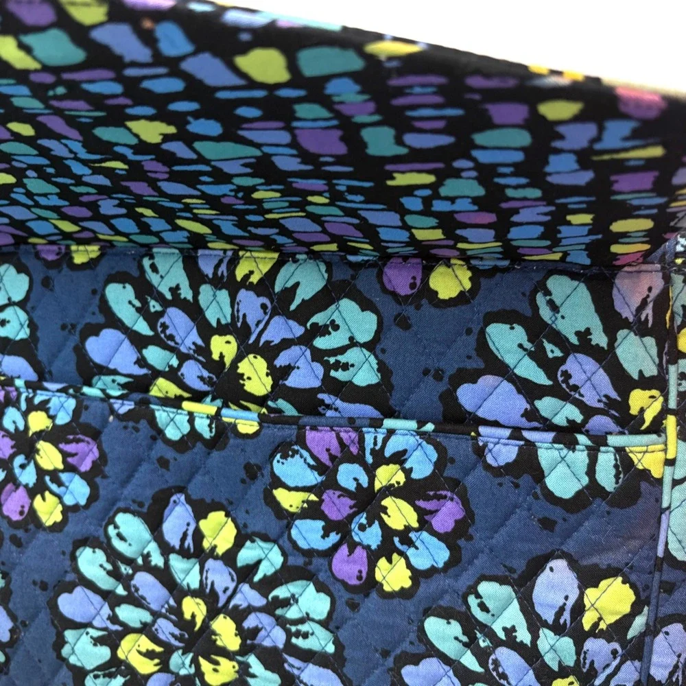 Vera Bradley Blue Indigo Pop Pattern Crossbody Bag